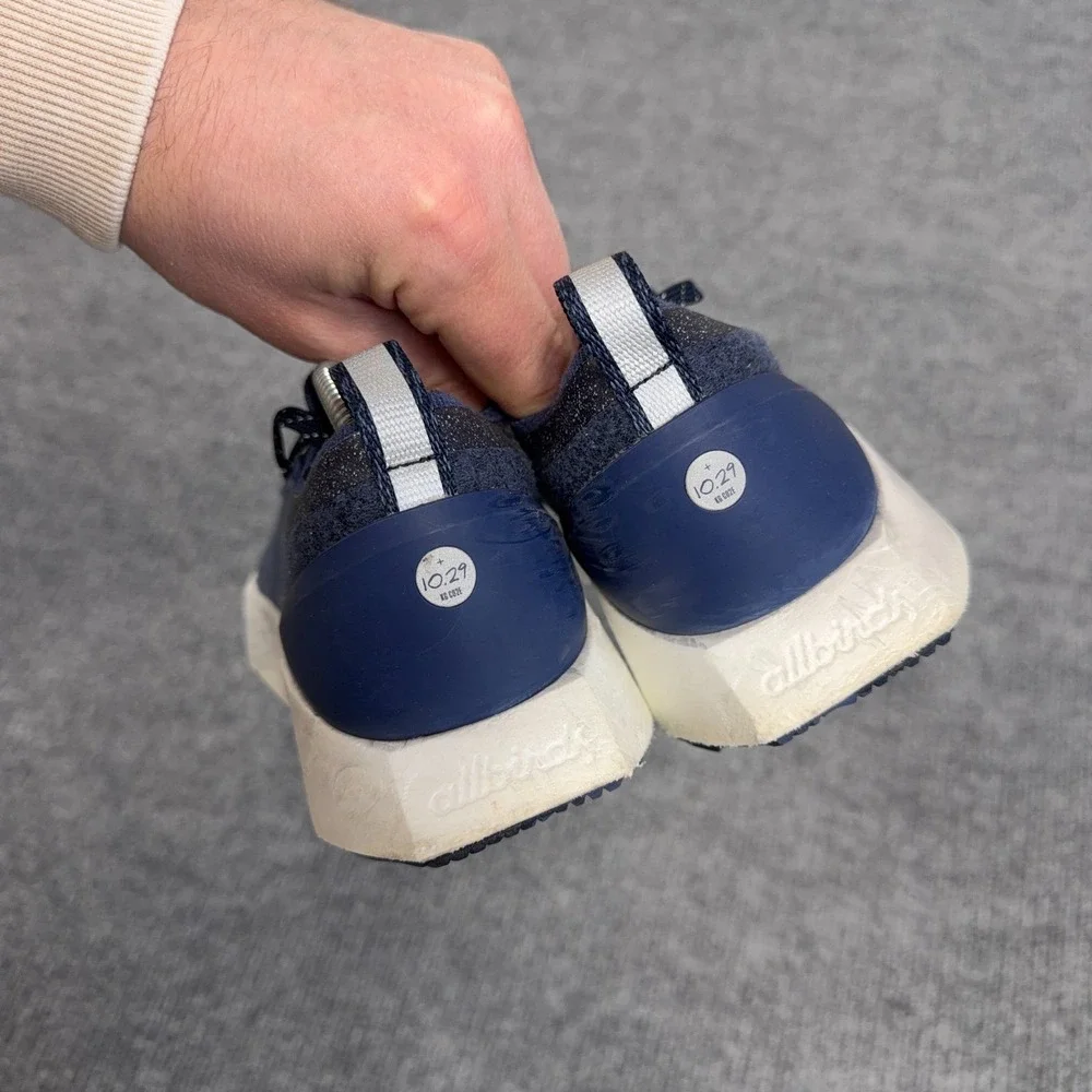 Allbirds Wool Flyer Mizzles Navy Blue Womens Size 7.5 Shoes Sneakers Gym Run